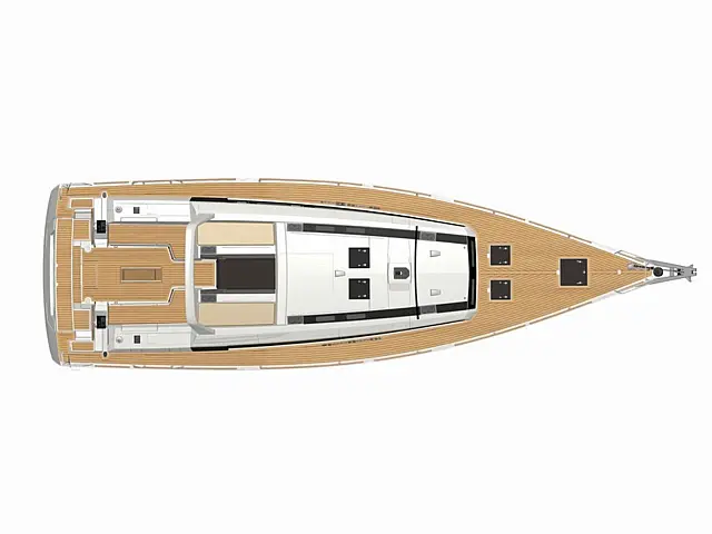 Oceanis 55.1 - Layout